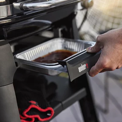 Weber Lumin Compact Electric BBQ Black With Stand - Image 5